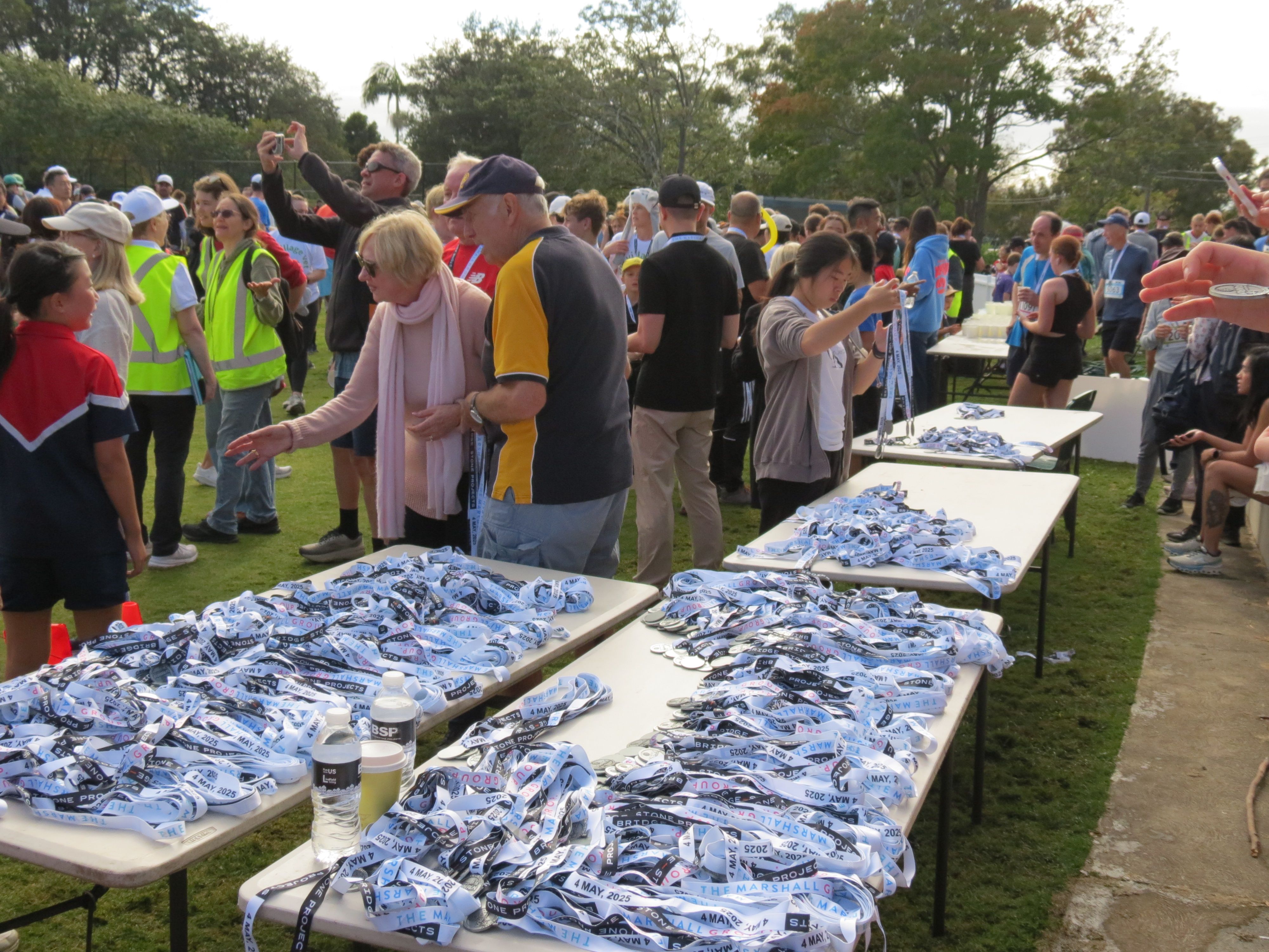 Medallions for all participants