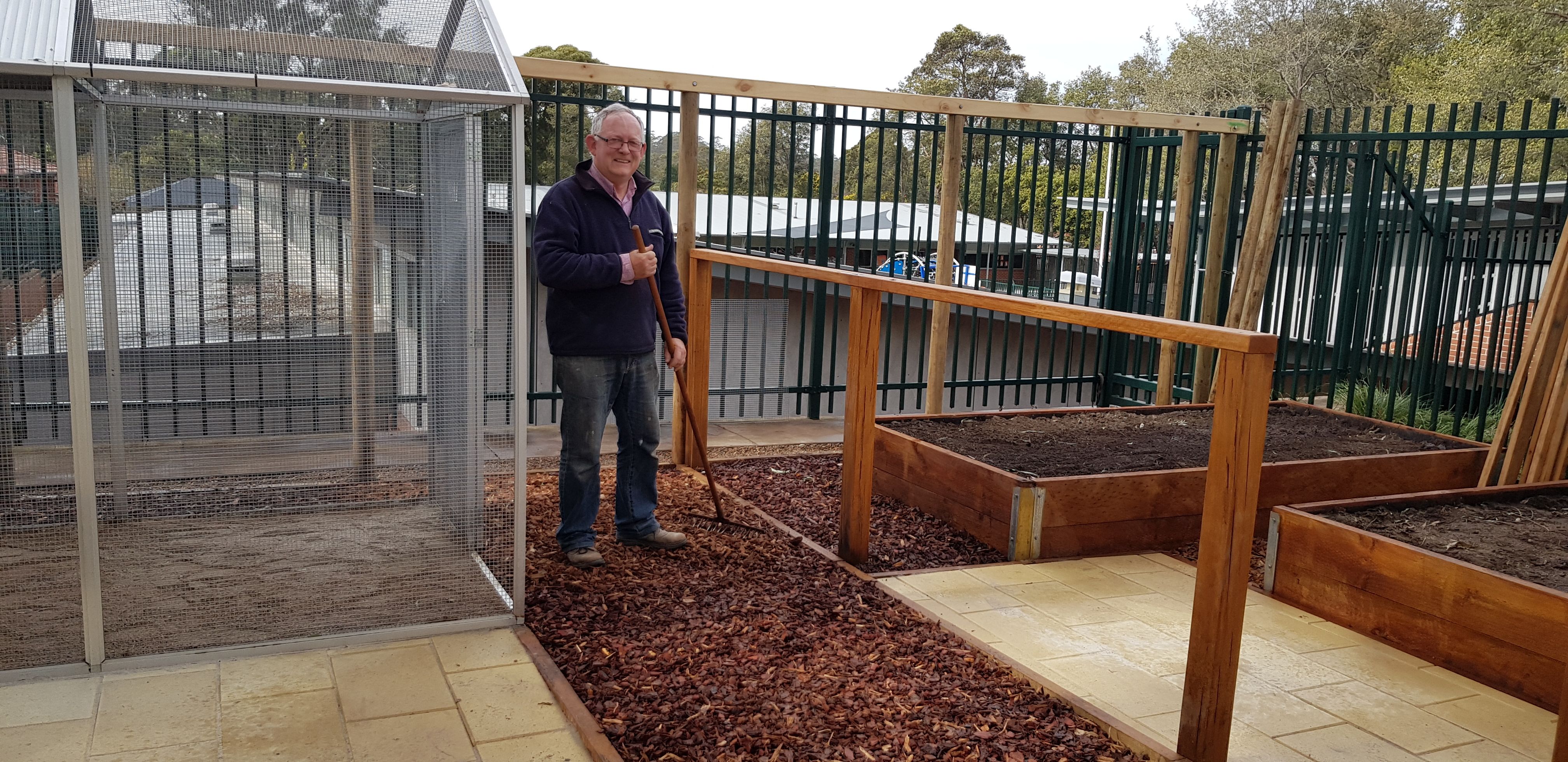 Making raised garden beds