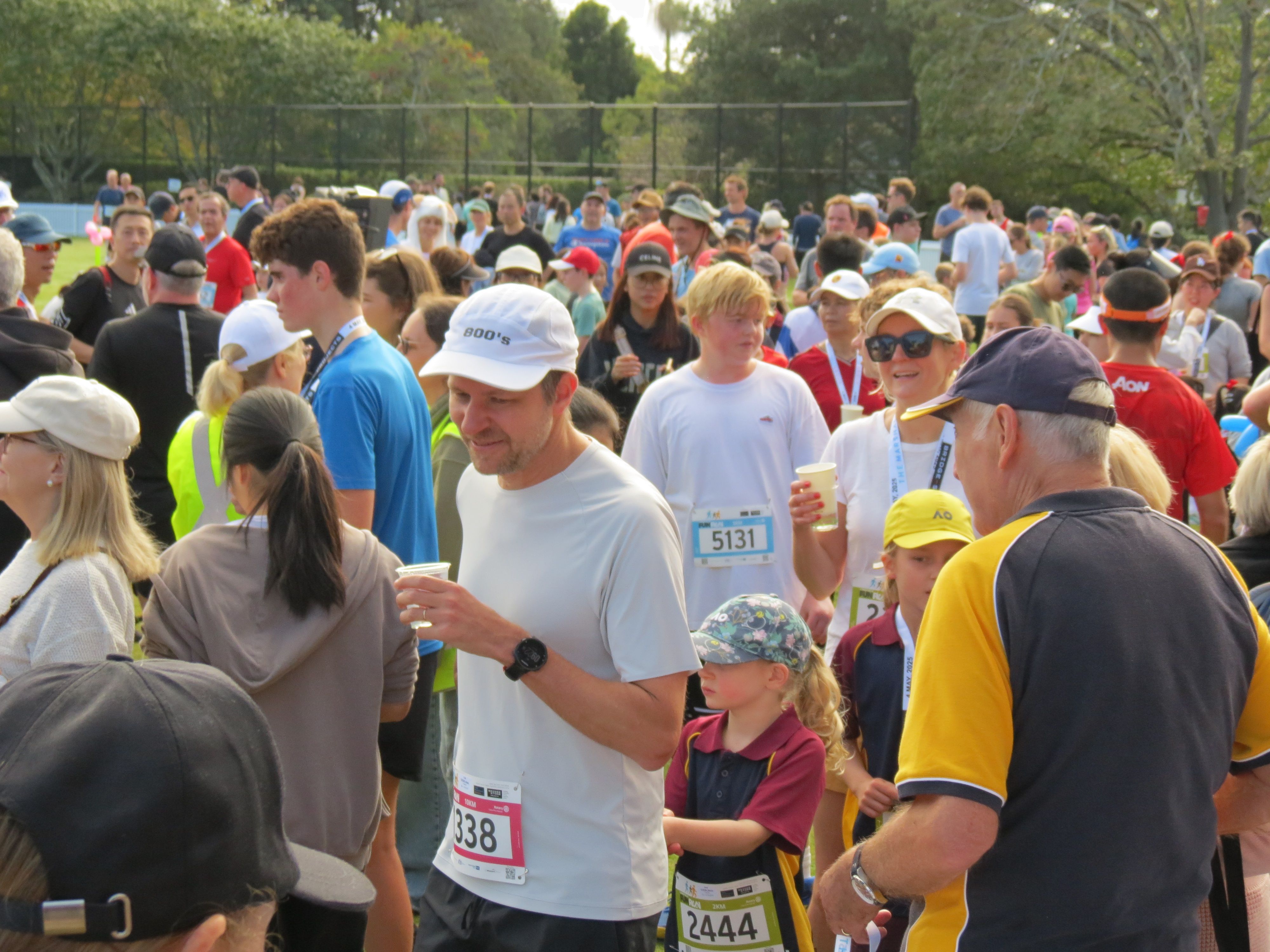 Fun Run finishers